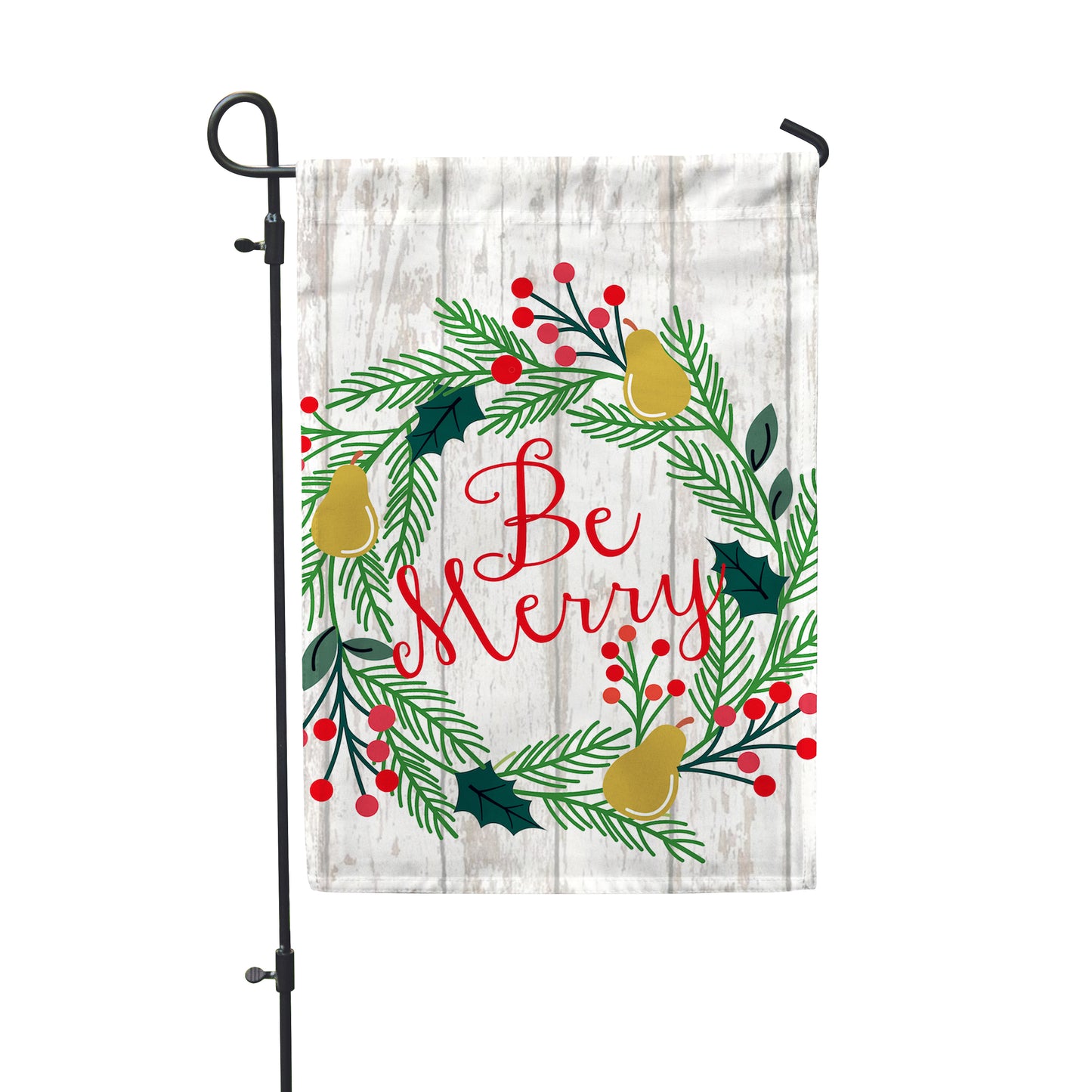 Be Merry Garden Flag 12" x 18" - Second East