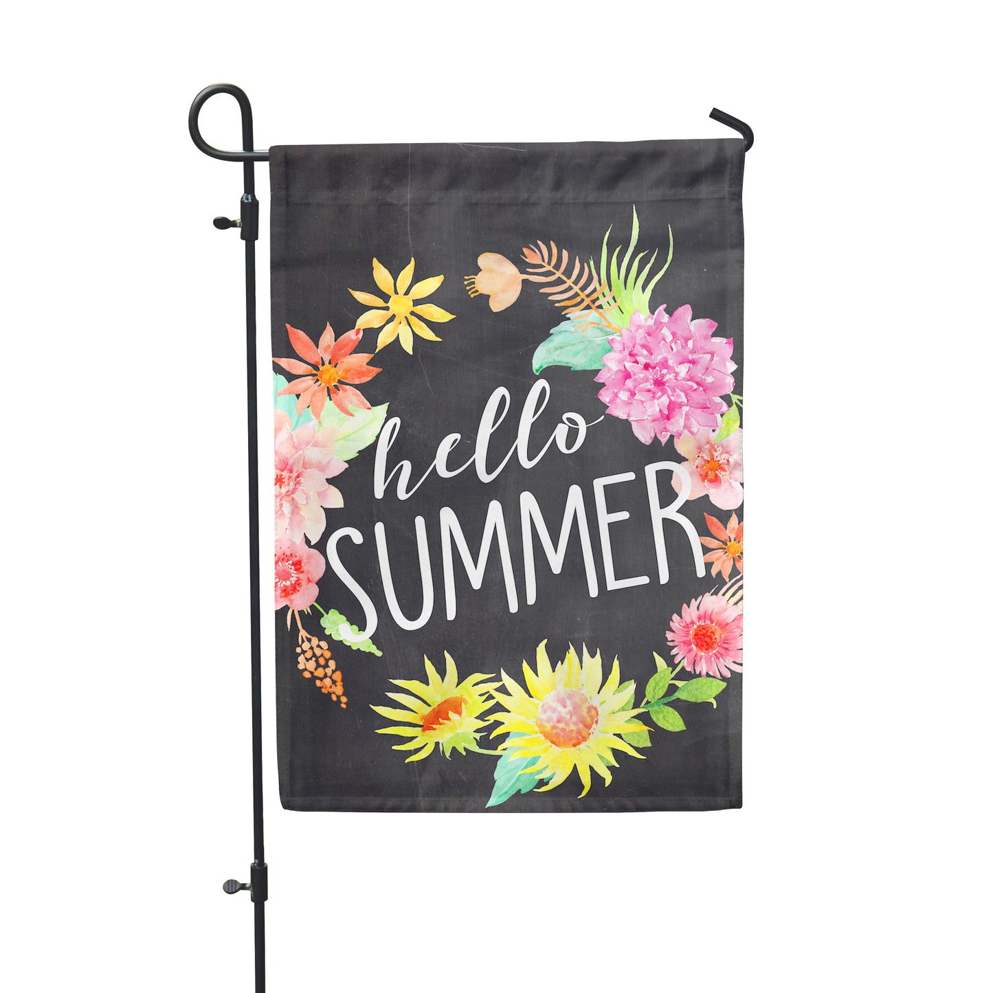 Hello Summer Chlk Garden Flag 12" x 18" - Second East
