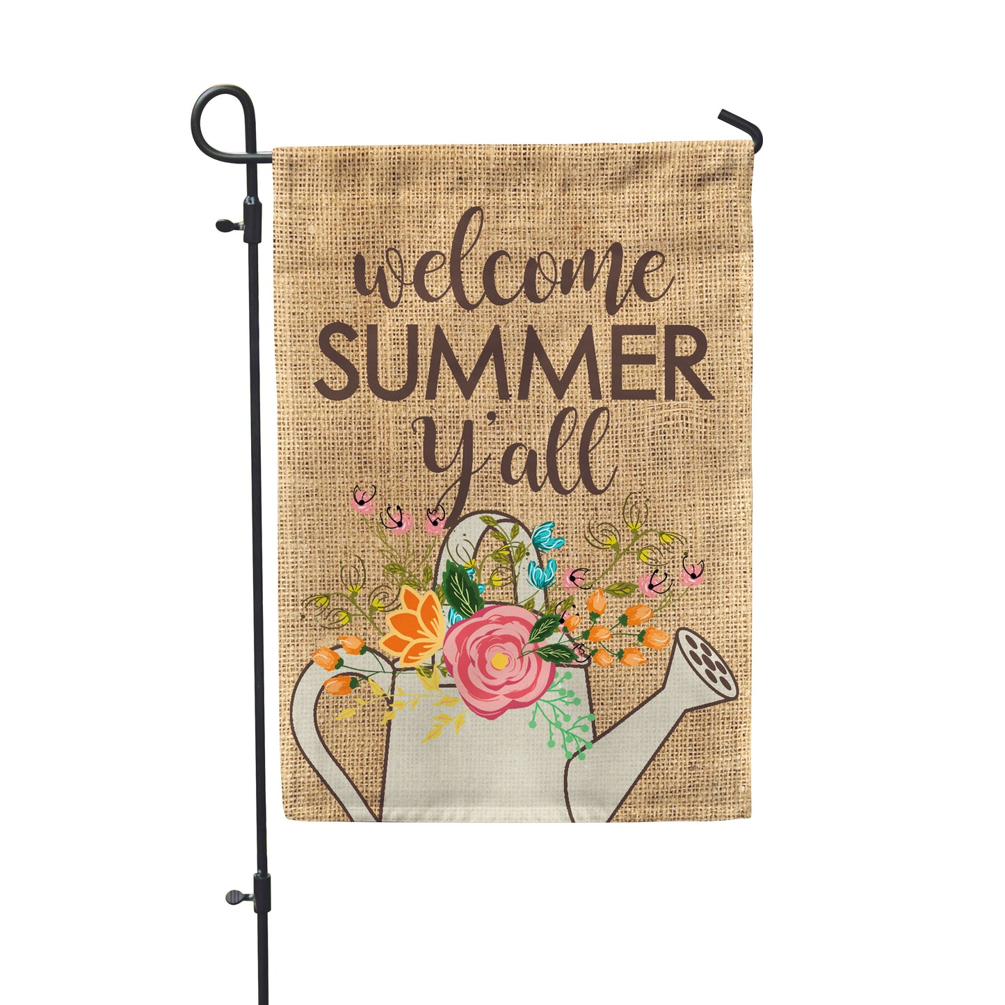 Welcome Summer Y'all Garden Flag - Second East