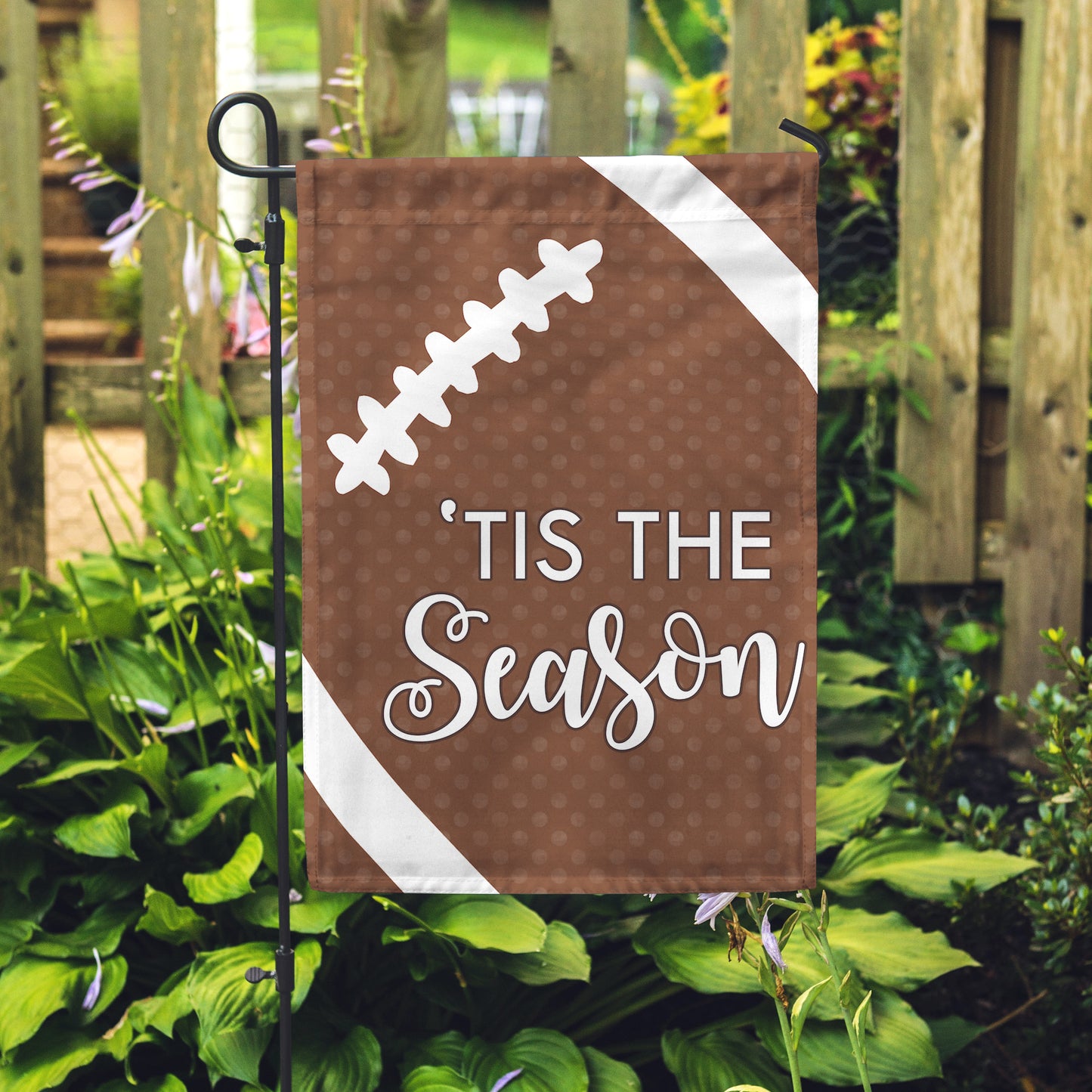 Football Season Garden Flag 12" x 18" - Second East