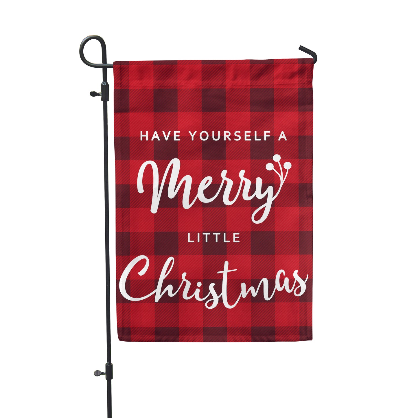 Merry Little Christmas Garden Flag 12" x 18" - Second East