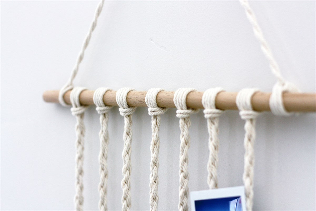 Macrame Wall Photo Hanger - Second East LLC