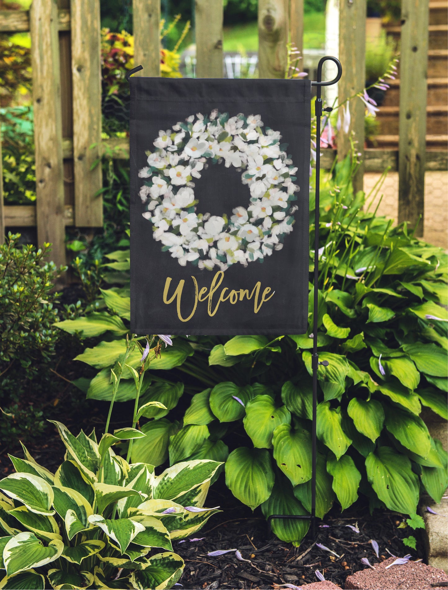 Magnolia Blossom Garden Flag 12" x 18" - Double Sided - Second East