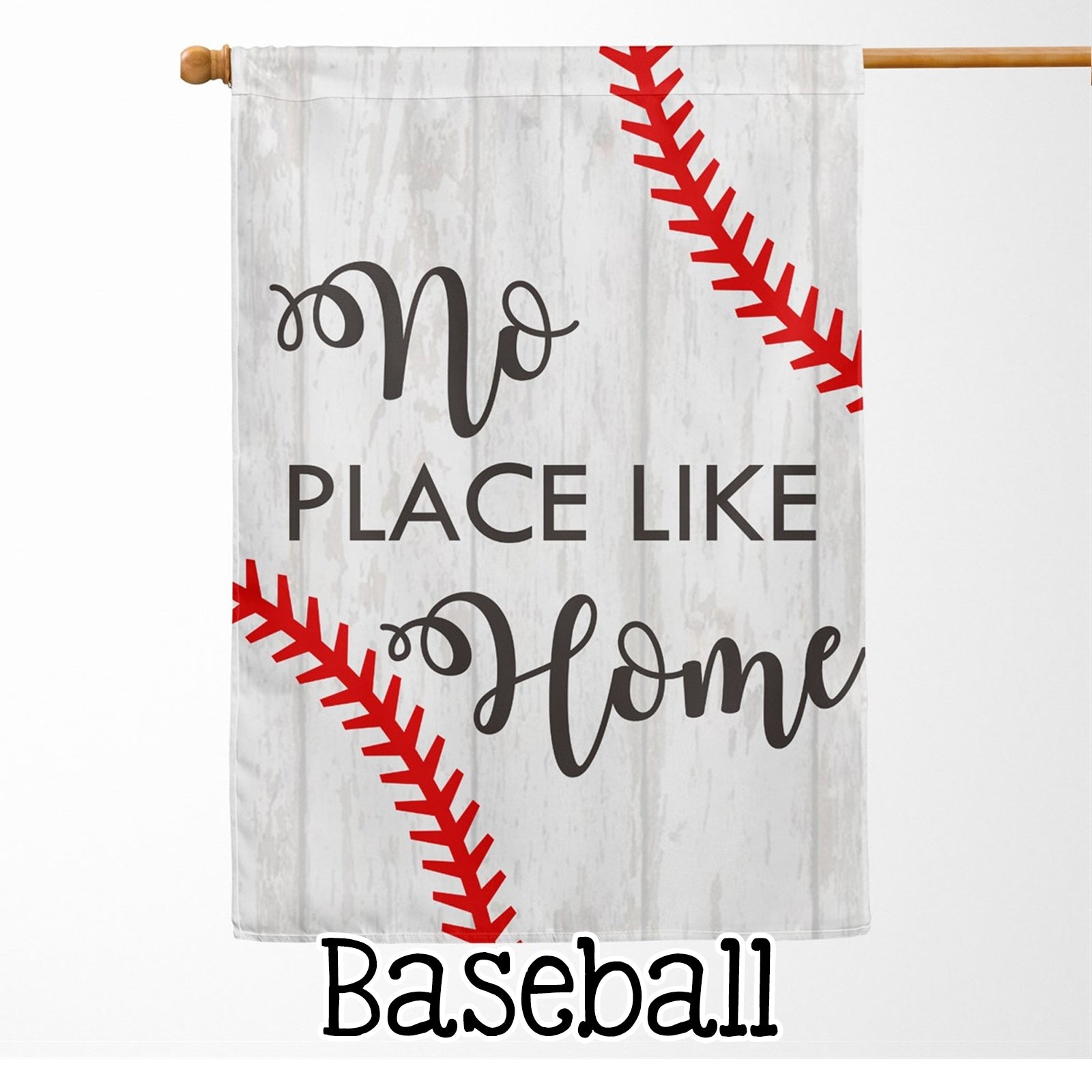 Baseball House Flag 28" x 40" - Second East LLC