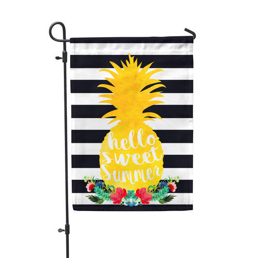 Sweet Summer Pineapple Garden Flag - Double Sided - Second East