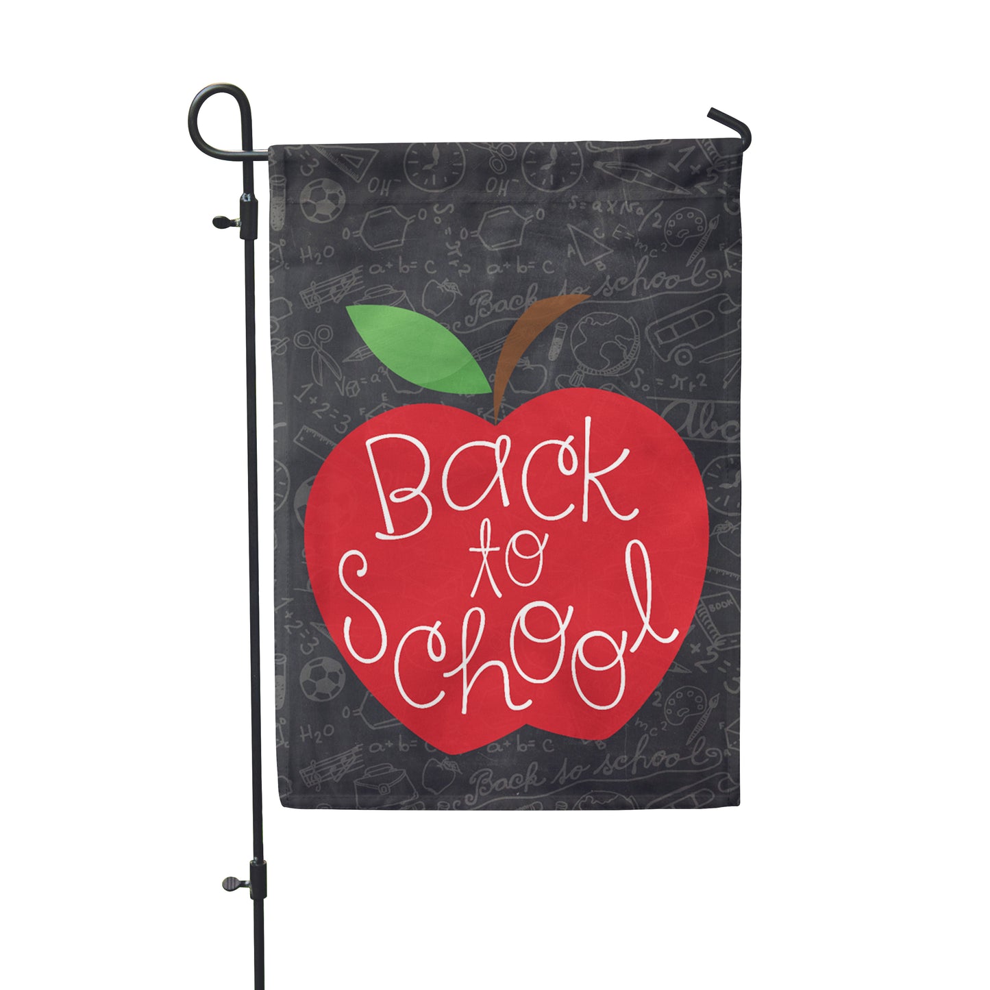Back to School Garden Flag 12" x 18" - Double Sided - Second East