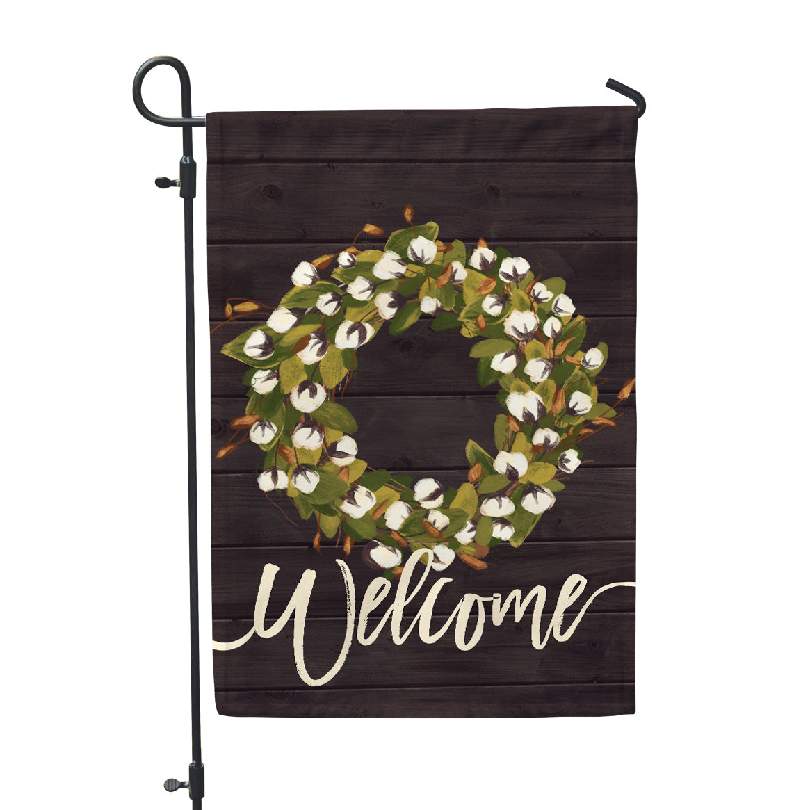 Welcome Cotton Farmhouse Garden Flag - Double Sided - Second East