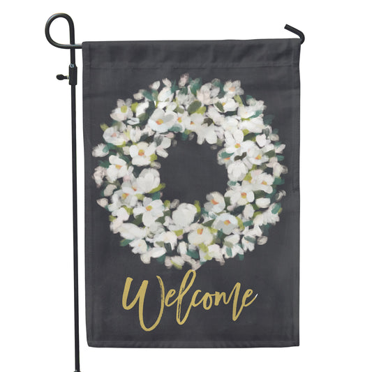 Magnolia Blossom Garden Flag 12" x 18" - Double Sided - Second East